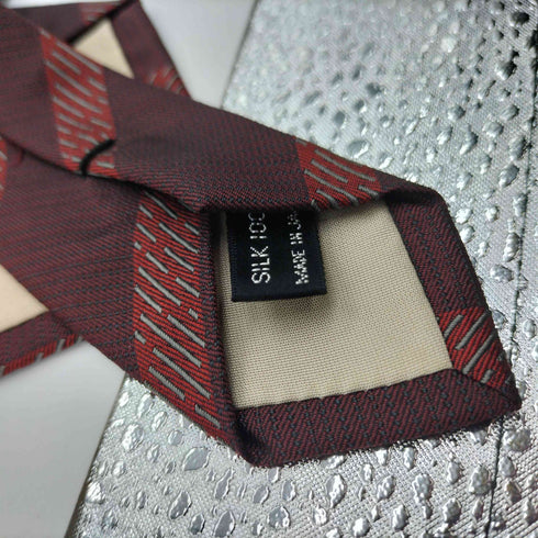 アイムプロダクトイッセイミヤケ im product ISSEY MIYAKE レジメンタル ストライプ トラッド シルク ネクタイ メンズ