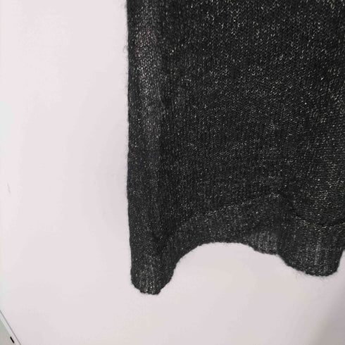 メゾンマルジェラ Maison Margiela 白タグ ここのえ期 Vネック ラメ ニットベスト メンズ M
