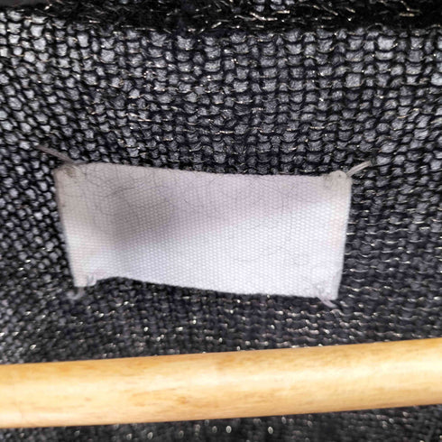 メゾンマルジェラ Maison Margiela 白タグ ここのえ期 Vネック ラメ ニットベスト メンズ M