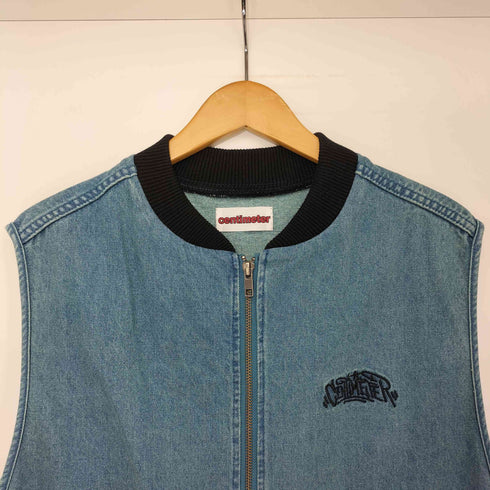 センチメーター centimeter Denim Vest デニムベスト メンズ import:M