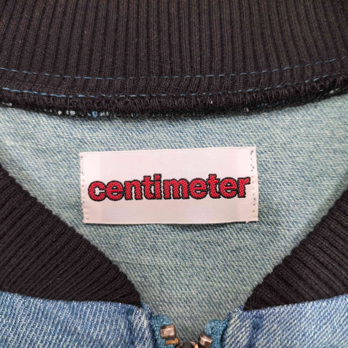 センチメーター centimeter Denim Vest デニムベスト メンズ import:M