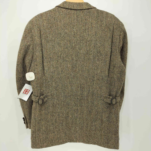 Draper's Bench Harris Tweed ハリスツイード生地 バスケットボタン ウール 3B テーラードジャケット メンズ JPN:48