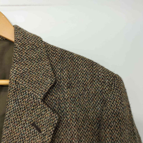 Draper's Bench Harris Tweed ハリスツイード生地 バスケットボタン ウール 3B テーラードジャケット メンズ JPN:48