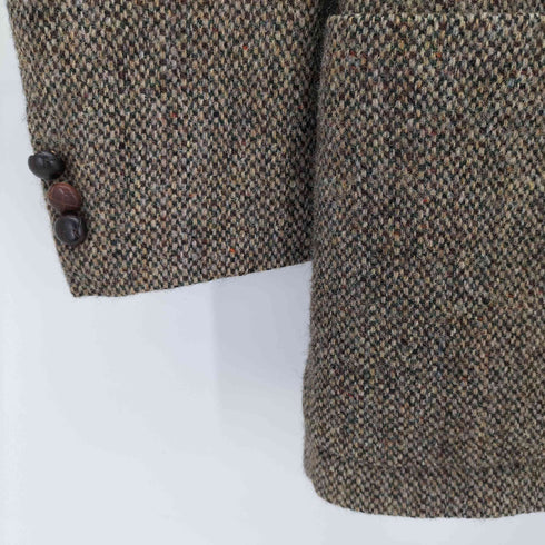 Draper's Bench Harris Tweed ハリスツイード生地 バスケットボタン ウール 3B テーラードジャケット メンズ JPN:48