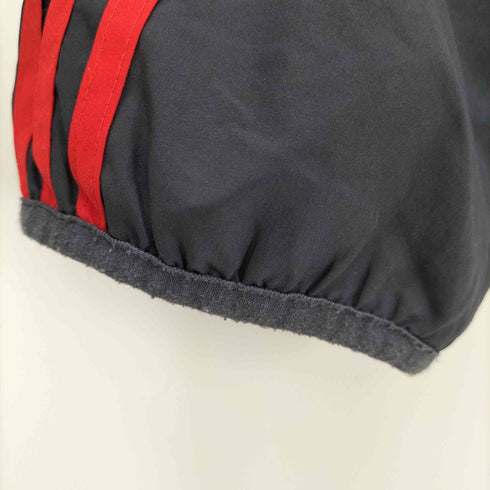 アディダス adidas パフォーマンスロゴ 刺繍 裏地メッシュ ハーフジップ プルオーバー メンズ O