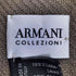 アルマーニコレツィオーニ ARMANI COLLEZIONI ロゴ ツートン ウール マフラー メンズ