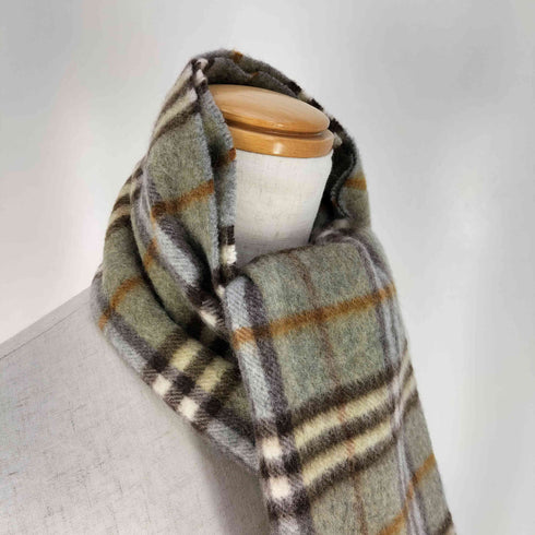 バーバリーズ BURBERRYS カシミヤ100% イングランド製 ノバチェック マフラー メンズ