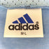 アディダス adidas 90S デサント製 トレフォイルロゴ 刺繍 ハーフジップ プルオーバー パーカー メンズ M-L