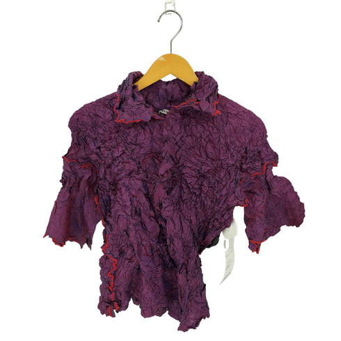 イッセイミヤケ ISSEY MIYAKE HIGH NECK LONG SLEEVE TOP レディース