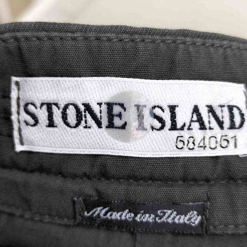 ストーンアイランド STONE ISLAND 01AW ポールハーヴェイ ボタンフライ テーパードパンツ メンズ 52
