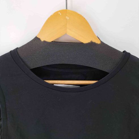 エムエムシックスメゾンマルジェラ MM6 Maison Margiela SHORT SLEEVE TOPS ドッキング カットソー レディース L