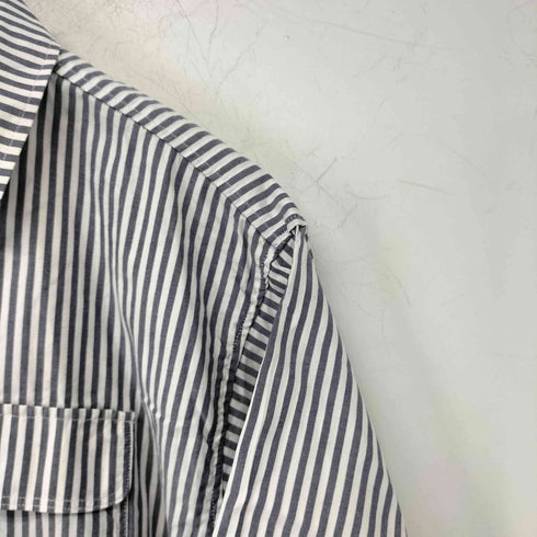 itten albini ストライプ レギュラーカラーシャツ メンズ JPN:3