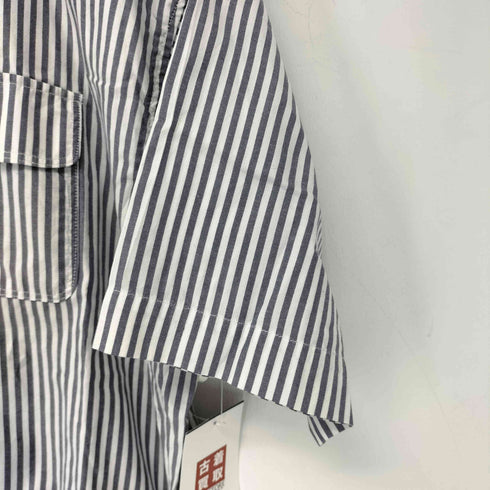 itten albini ストライプ レギュラーカラーシャツ メンズ JPN:3