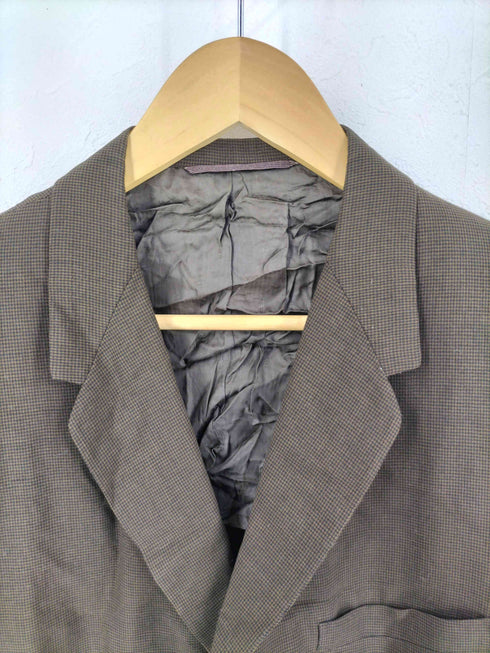 サックスフィフスアベニュー SAKS FIFTH AVENUE 3Bテーラードジャケット 背抜き メンズ US:42