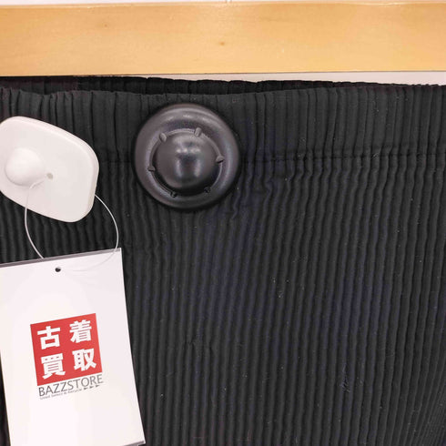 イッセイミヤケ ISSEY MIYAKE 00SS 銀タグ ラインデザイン スリム プリーツスカート レディース JPN:S