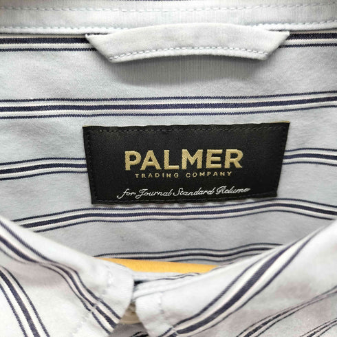 ジャーナルスタンダードレリューム JOURNAL STANDARD relume PALMER SLOUCHY ストライプシャツ メンズ JPN:M