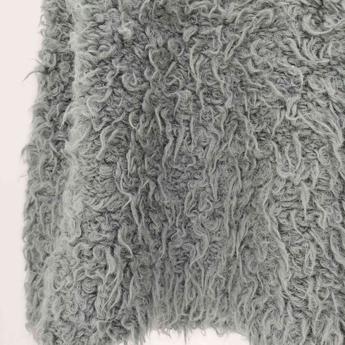 ドレステリア DRESSTERIOR シャギー ラウンドネックニット レディース