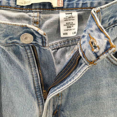 リーバイス Levis 00S COMFORT FIT 560 5ポケット ジップフライ テーパード デニム パンツ 2006年製 メンズ W35 L:30