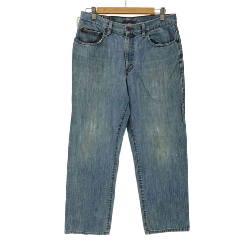 エディーバウアー Eddie Bauer メキシコ製 PREMIUM DENIM RELAXED ジップフライ デニム パンツ メンズ W:34 L:30