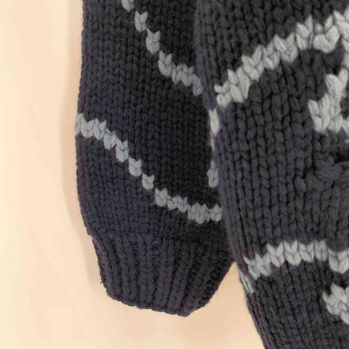 ディセンダント DESCENDANT Cahcalot Cowichan Sweater メンズ JPN:2
