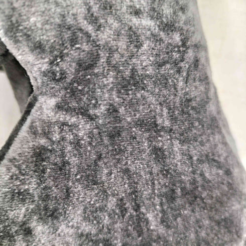 イッセイミヤケ ISSEY MIYAKE 99AW 銀タグ 稲妻 コットン ベロア マフラー レディース