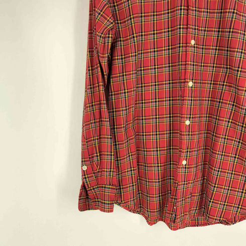 ラルフローレン RALPH LAUREN スモールポニー チェック BDシャツ メンズ XL (18-20)