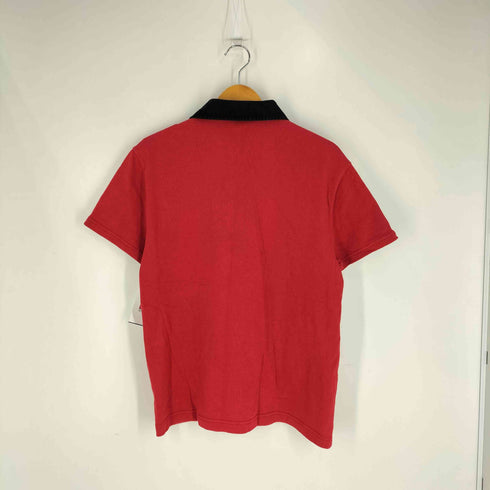 ポロジーンズカンパニーラルフローレン POLO JEANS COMPANY RALPH LAUREN フロントワッペン 鹿の子ポロシャツ メンズ import:L