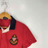 ポロジーンズカンパニーラルフローレン POLO JEANS COMPANY RALPH LAUREN フロントワッペン 鹿の子ポロシャツ メンズ import:L