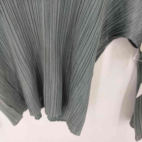 プリーツプリーズイッセイミヤケ PLEATS PLEASE ISSEY MIYAKE プリーツ加工 カットソー ロングTシャツ レディース JPN:3