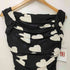 モスキーノ MOSCHINO ハート柄 シルク ノースリーブ ドレス レディース 38