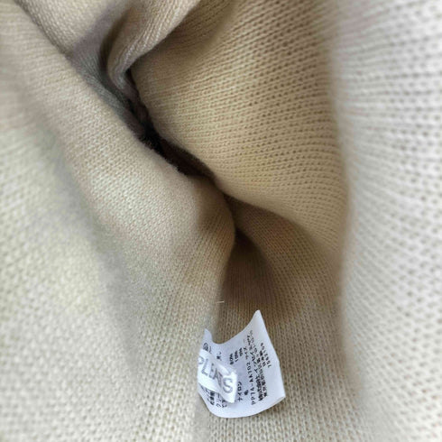 プリーツプリーズイッセイミヤケ PLEATS PLEASE ISSEY MIYAKE 07AW ボーリング柄 ポンポン付き ビーニーニットキャップ レディース