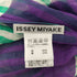 イッセイミヤケ ISSEY MIYAKE 03SS 銀タグ リネンシルク 総柄 ストール レディース