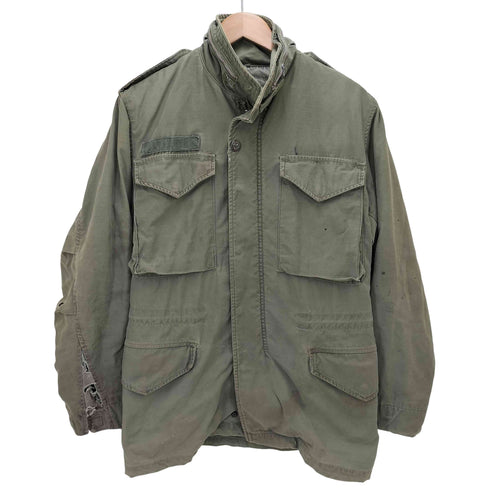 ユーエスアーミー U.S. ARMY 60S M-65 2nd CONMARアルミジップ ミリタリー フィールドジャケット 襤褸 ボロ メンズ