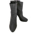 バレンシアガ BALENCIAGA ベルテッドヒールレザーブーツ レディース EUR:38