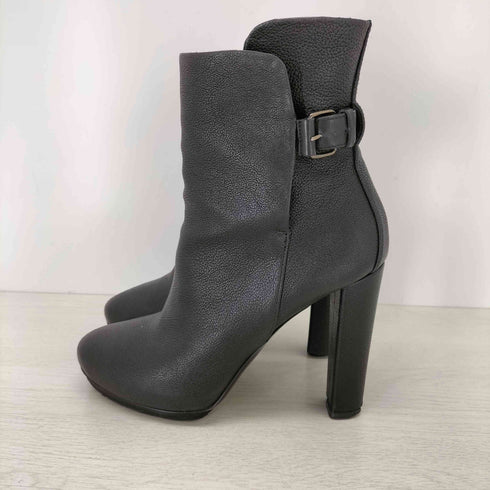 バレンシアガ BALENCIAGA ベルテッドヒールレザーブーツ レディース EUR:38