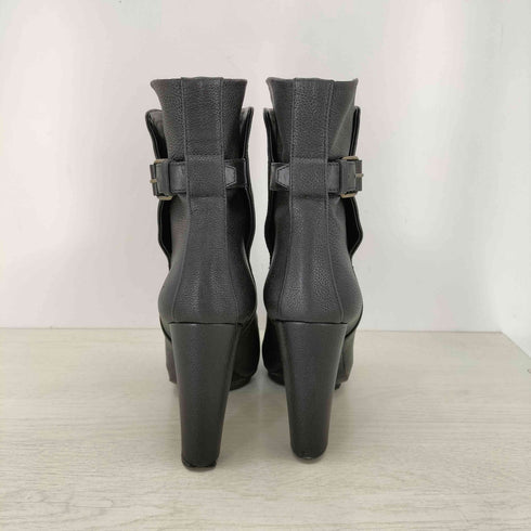 バレンシアガ BALENCIAGA ベルテッドヒールレザーブーツ レディース EUR:38
