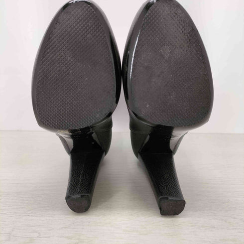 バレンシアガ BALENCIAGA ベルテッドヒールレザーブーツ レディース EUR:38