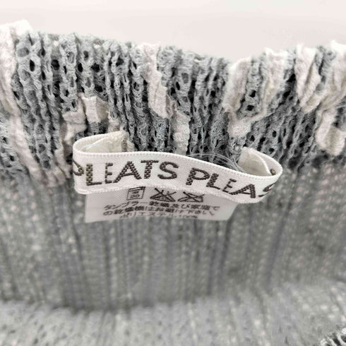 プリーツプリーズイッセイミヤケ PLEATS PLEASE ISSEY MIYAKE 00s 花柄 フラワーテープ メッシュプリーツ スカート レディース JPN:3