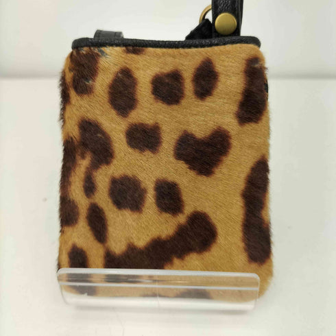 イブサンローランプールオム Yves Saint Laurent Pour Homme レオパード柄 ミニ ポーチ レディース