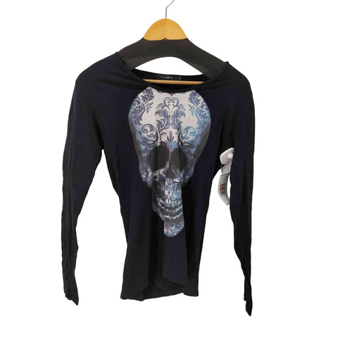 シヴァーライズ CIVARIZE ドクロ Uネックカットソー メンズ JPN:46