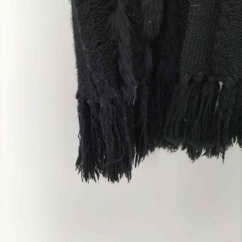 シヴァーライズ CIVARIZE ファー ジップアップ ニットパーカー メンズ JPN:44