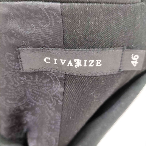 シヴァーライズ CIVARIZE ラメ テーラードジャケット メンズ JPN:46