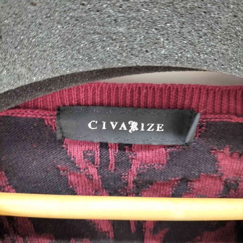 シヴァーライズ CIVARIZE 3D ニット メンズ JPN:46