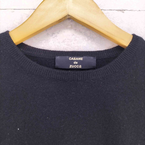 カバンドズッカ CABANE de ZUCCa CASHMERE 100% カシミヤ クルーネックニット レディース JPN:M