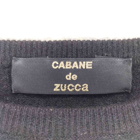 カバンドズッカ CABANE de ZUCCa CASHMERE 100% カシミヤ クルーネックニット レディース JPN:M