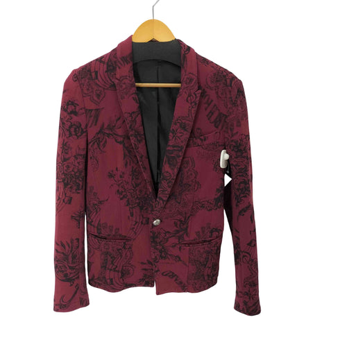 シヴァーライズ CIVARIZE 総柄 テーラードジャケット メンズ JPN:44