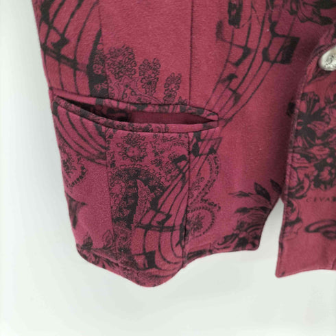 シヴァーライズ CIVARIZE 総柄 テーラードジャケット メンズ JPN:44