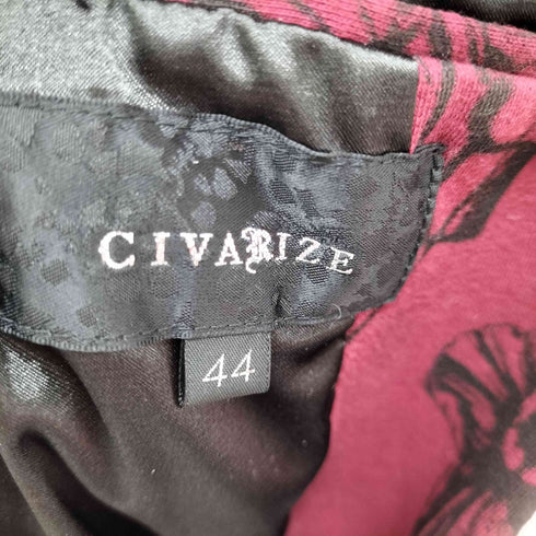 シヴァーライズ CIVARIZE 総柄 テーラードジャケット メンズ JPN:44