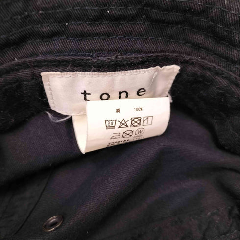 トーン tone 21SS TIED HAT バケット ハット メンズ FREE