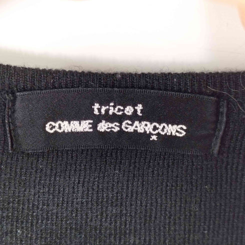 トリココムデギャルソン tricot COMME des GARCONS 90S 袖異素材 ウール混 カットソー レディース
